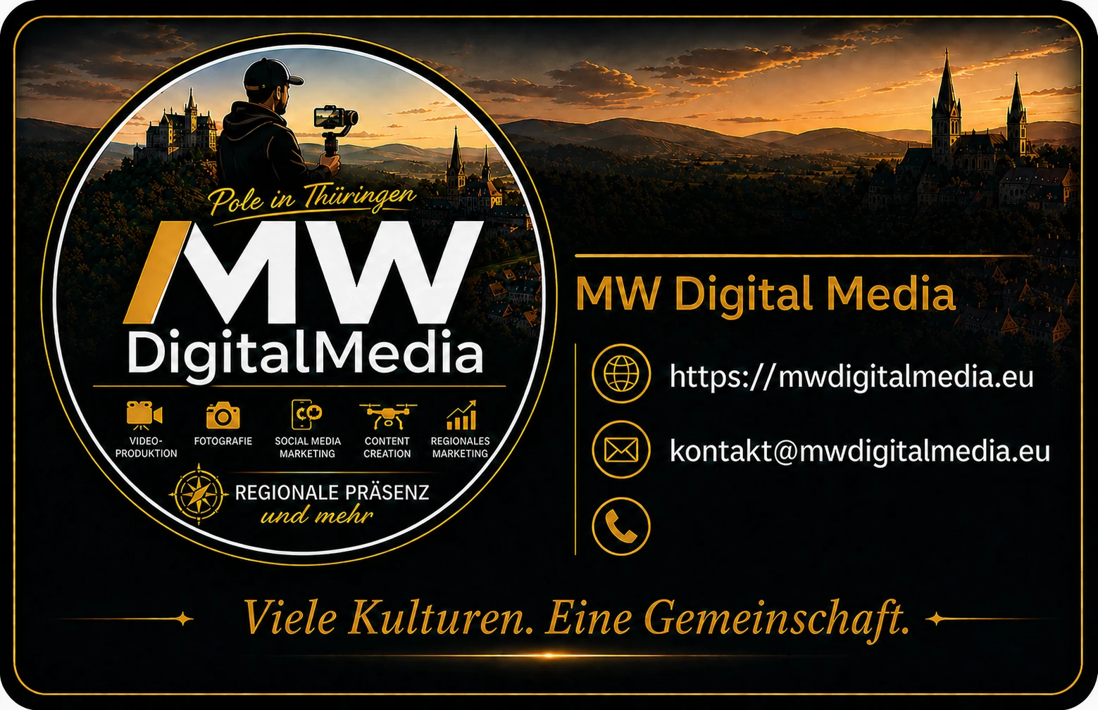 MW Digital Media business card