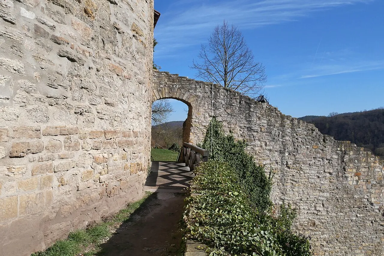 Burg Creuzburg – widok 3