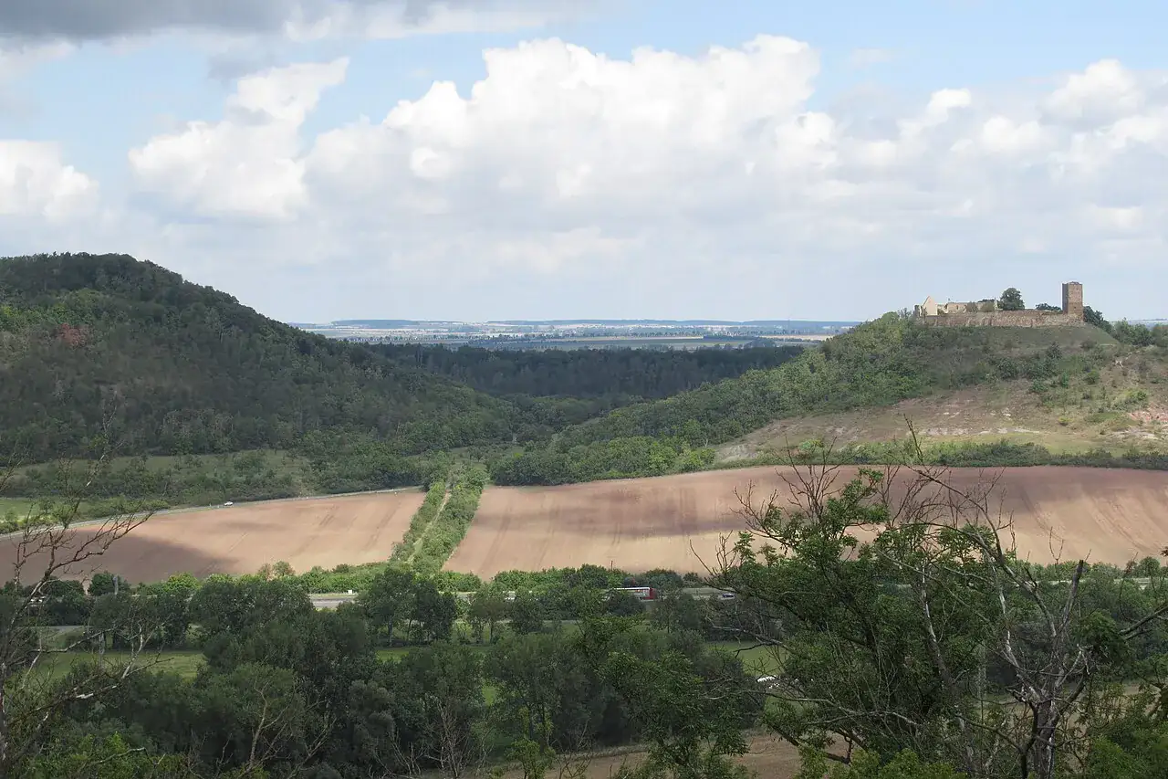 Burgruine Gleichen – widok 1