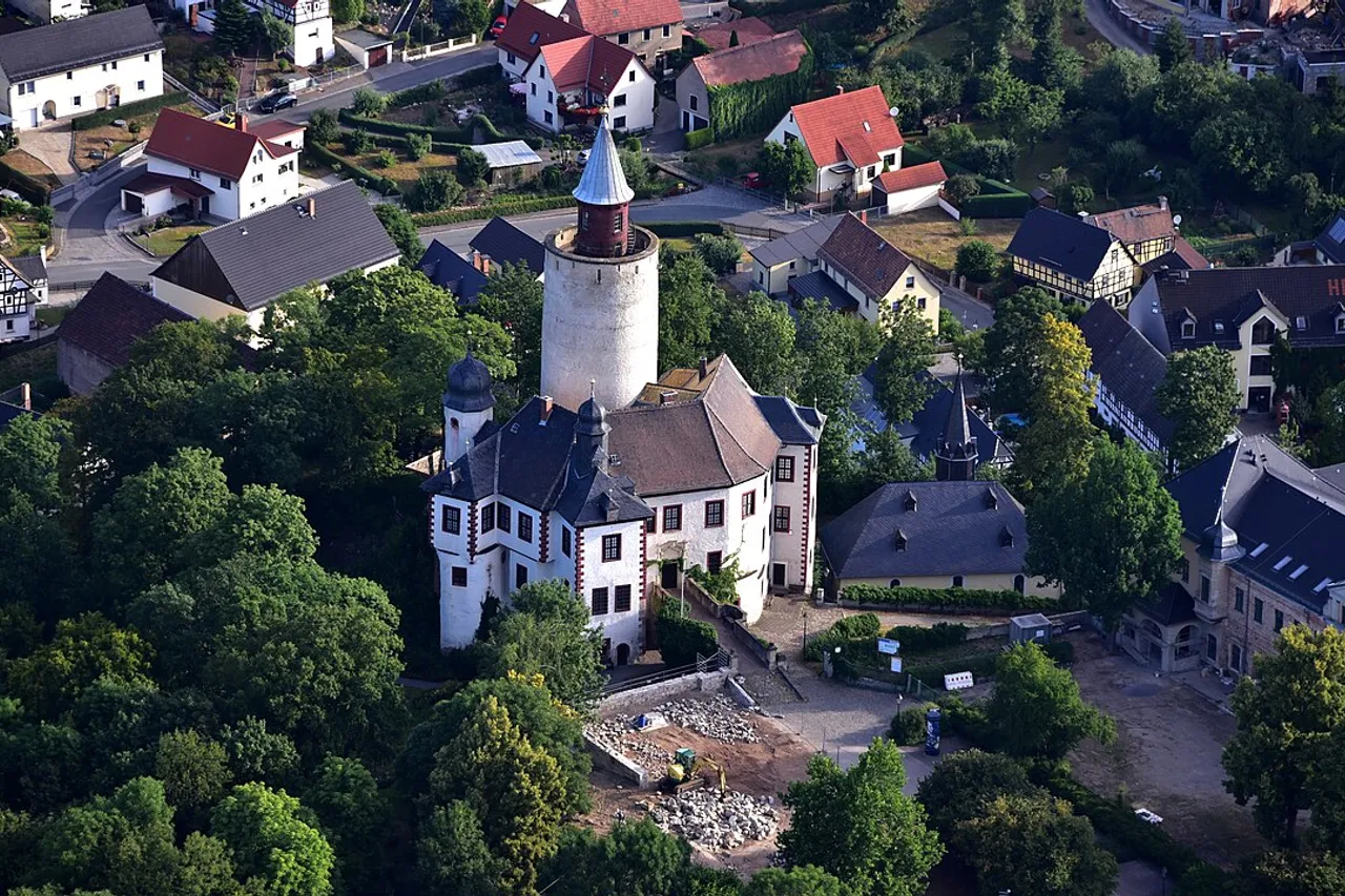 Burg Posterstein – widok 1