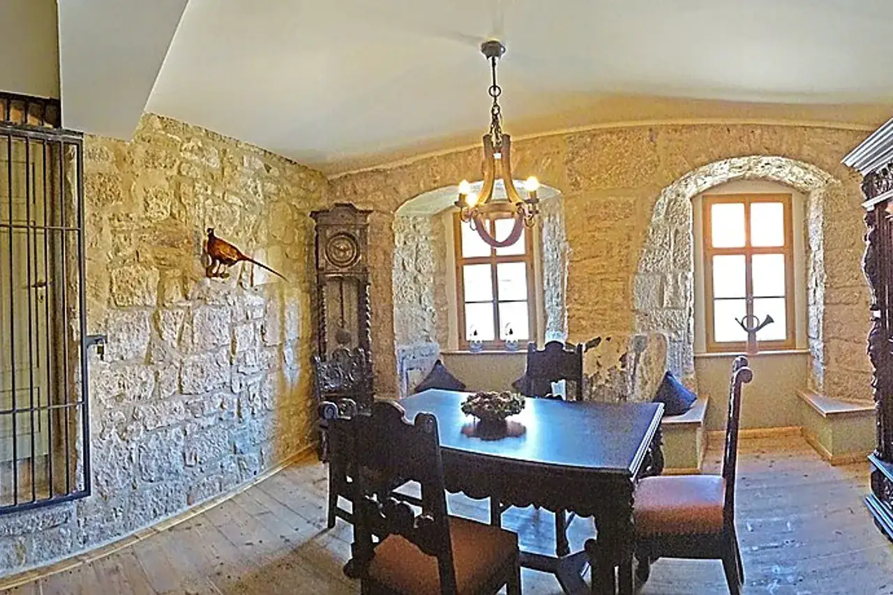 Burg Scharfenstein – widok 1