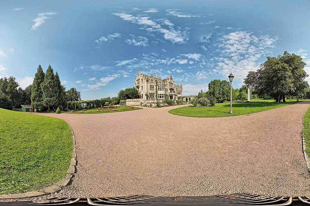 Schloss und Park Altenstein – widok 3
