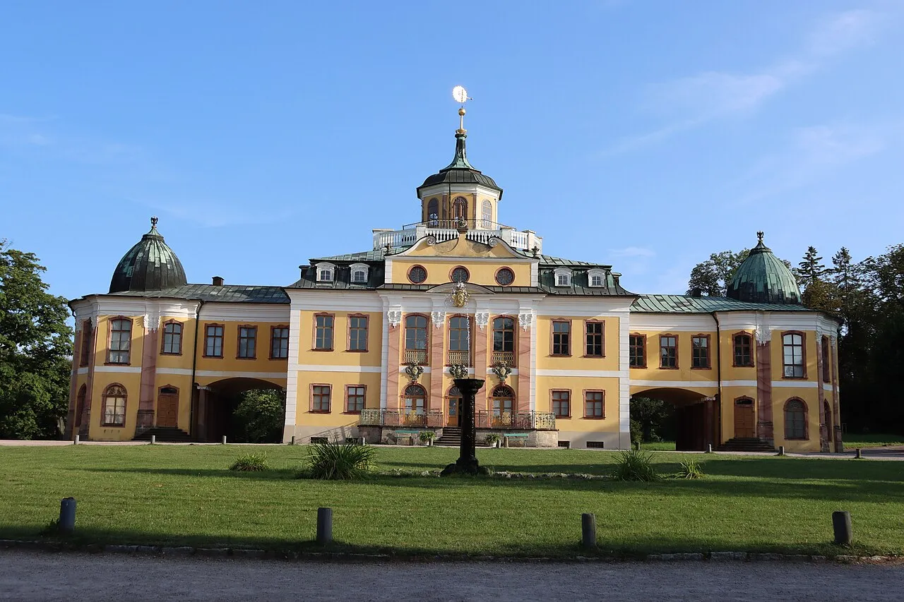 Schloss Belvedere Weimar – widok 3