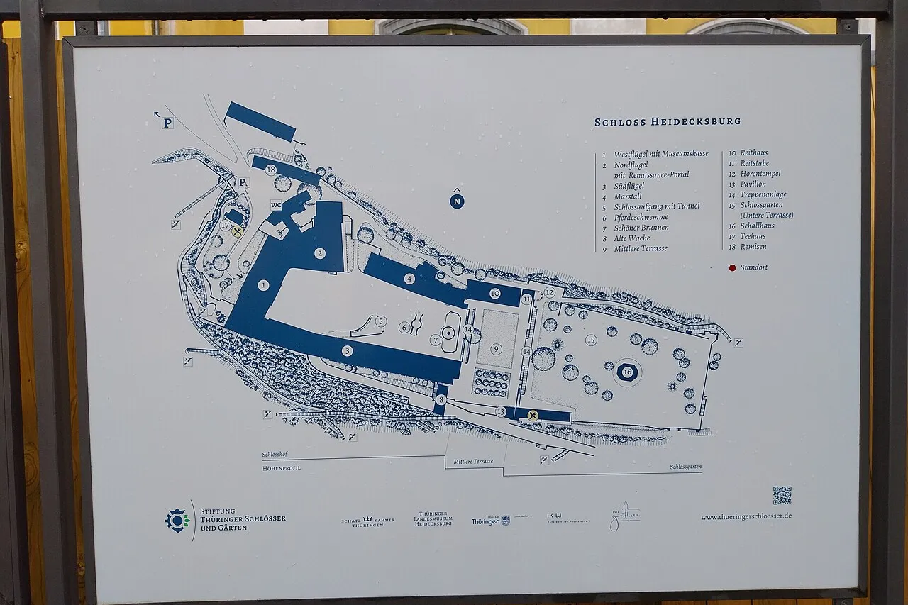 Schloss Heidecksburg – widok 1