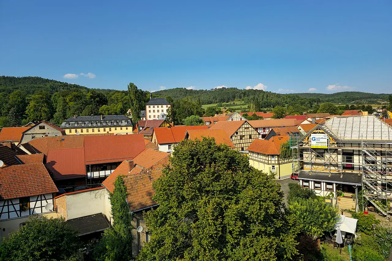 Schloss Kochberg – widok 1