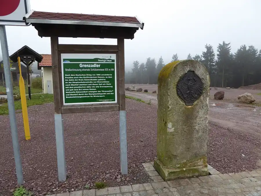 Grenzadler — historyczny punkt przy Oberhofie.