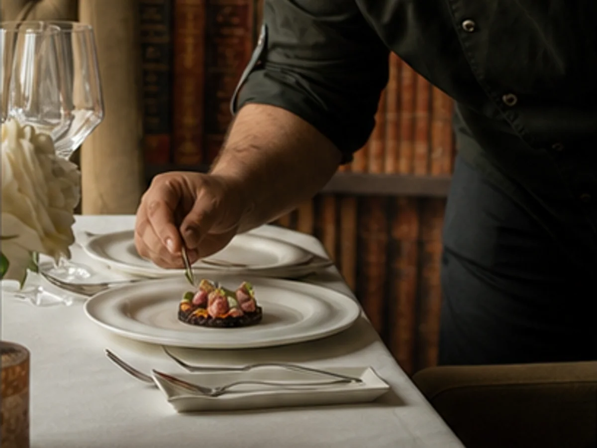 Wizualizacja AI restauracji Masters – ujęcie 2